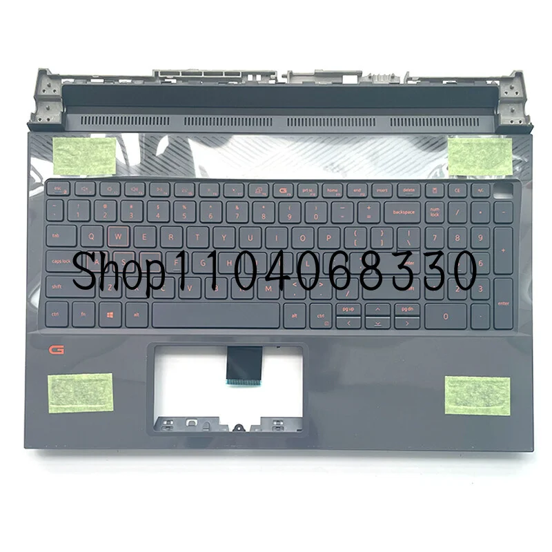 

New For Dell Inspiron G15 5510 5511 5515 Palmrest US Backlit Keyboard 0V256H US