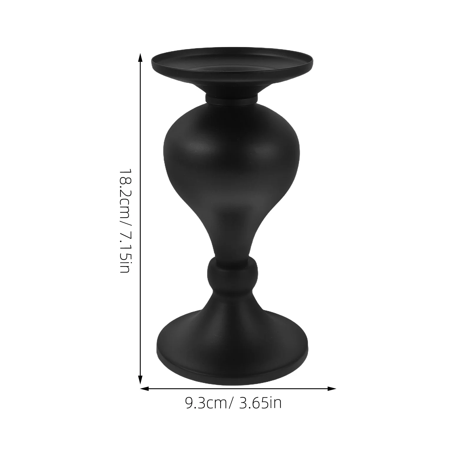 2 قطعة أصحاب المعادن خمر أنيقة تفتق حامل الجدول محور الزفاف عشاء ديكور حامل شمعدان الجدول #4