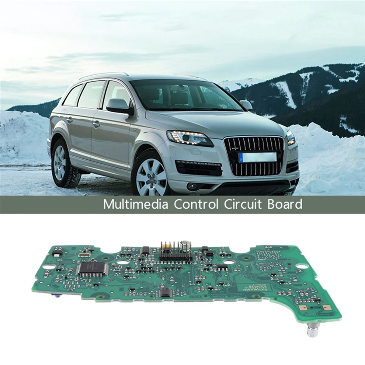 New for Audi Q7 2010-2015 mmI Multimedia Control Circuit Board with Navigation 4L0919614F/G/R/P