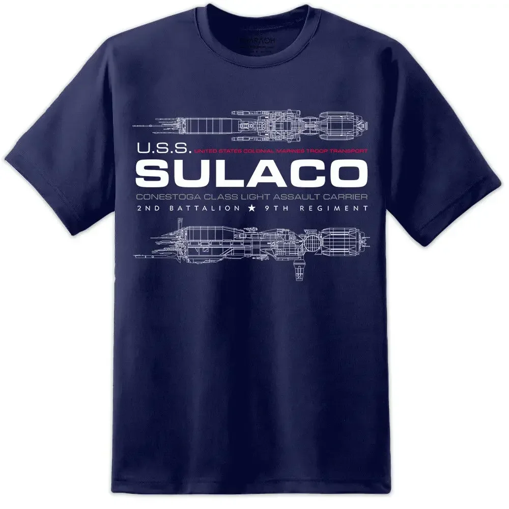 Mens Aliens Uss Sulaco Crew Member T Shirt Nostromo Weyland Yutani M41A Pulse Casual Pride T Shirt Men Unisex New Unisex Tees