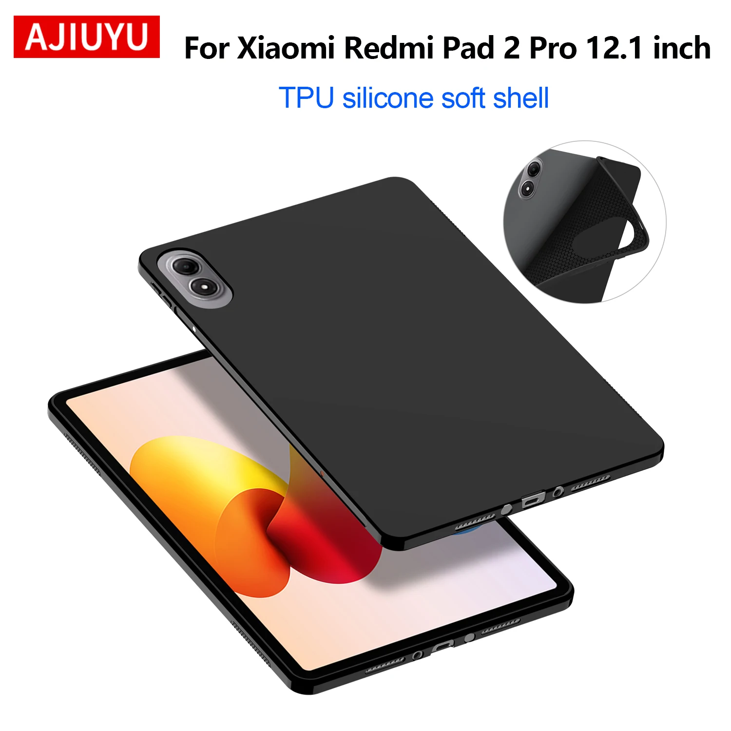 yZ[zXiaomi Redmi Pad 2 Pro 2025 12.1C`p\tgP[X VRTPUVF RedMi Pad 2 Pro Pad2 Pro 12.1C`^ubgpwʃJo[P[X