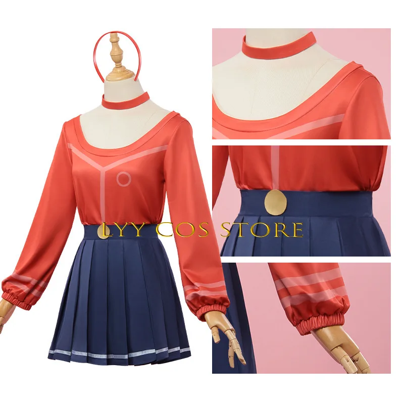 MiSide Crazy Mita Cosplay Anime Game Kostuum JK Schooluniform Leuke Jurk Lolita Pruiken Voor Meisje Halloween Party Play Outfit Pak