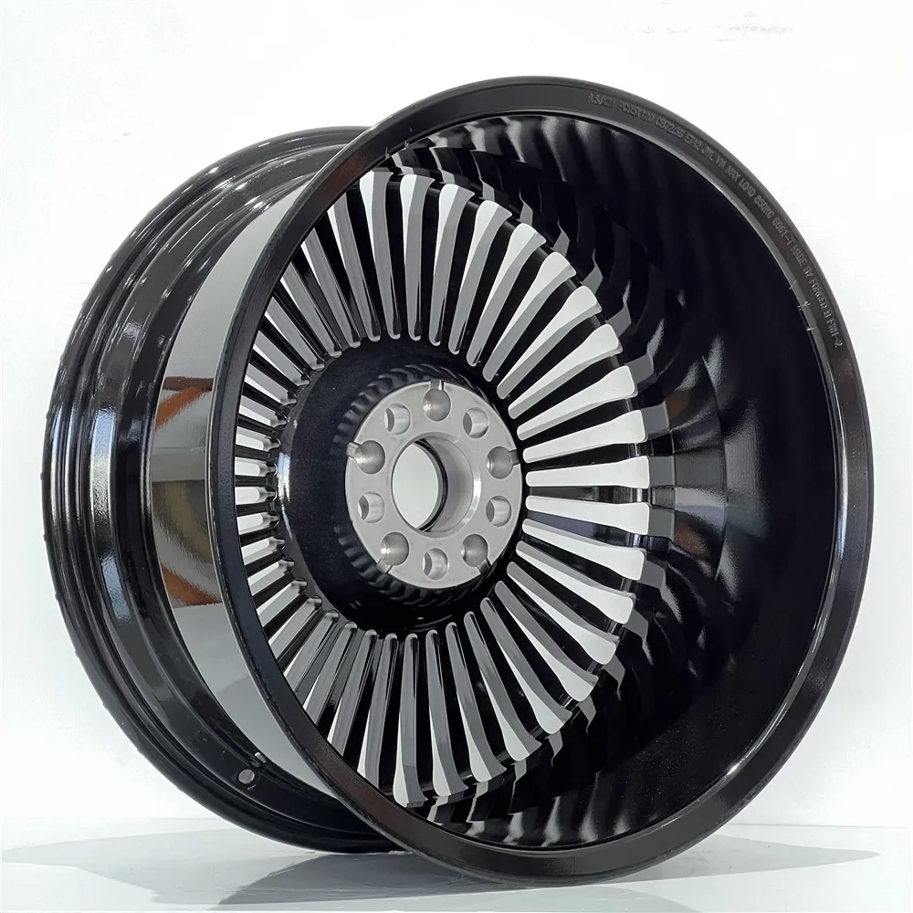 Wheel Forged 5x112 ford F150 18 17 Inch Chrome 6 Holes Go Kart 2 Piece Rims