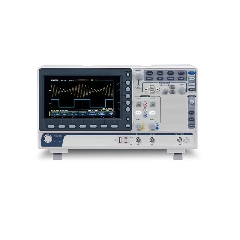 GDS-1102B Dual 2 Channel Bandwidth 100MHz Digital Storage Oscilloscope 1GSa/s Rate