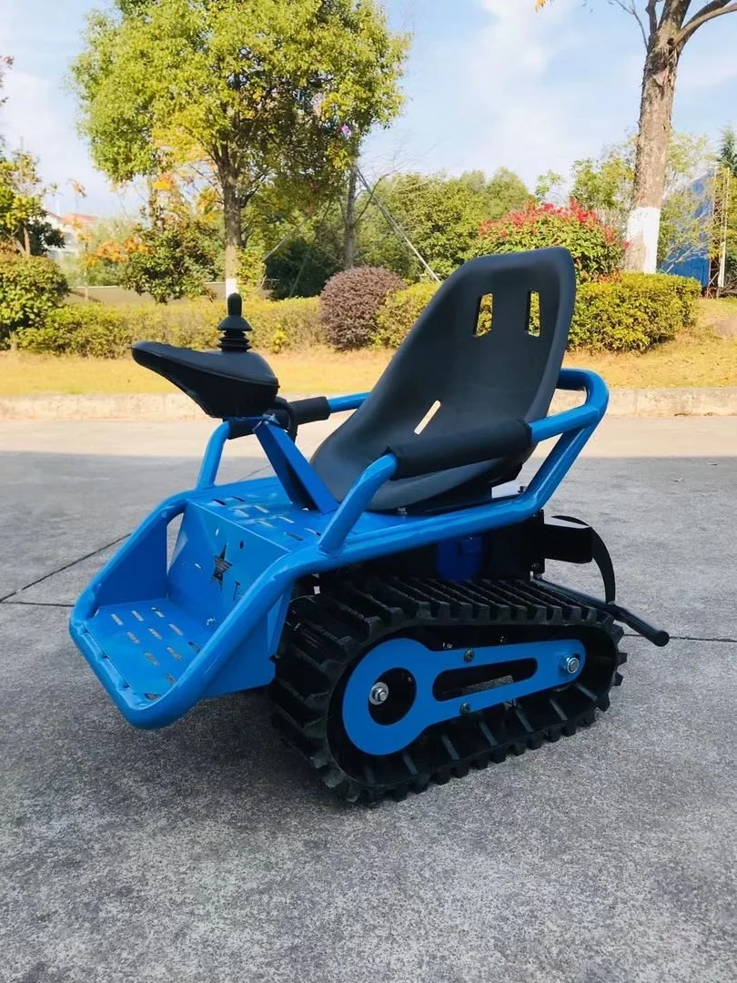 2024 Newest Electric Tankette 4 Wheel Electric Go Karts with Disc Brake and Outdoor Use