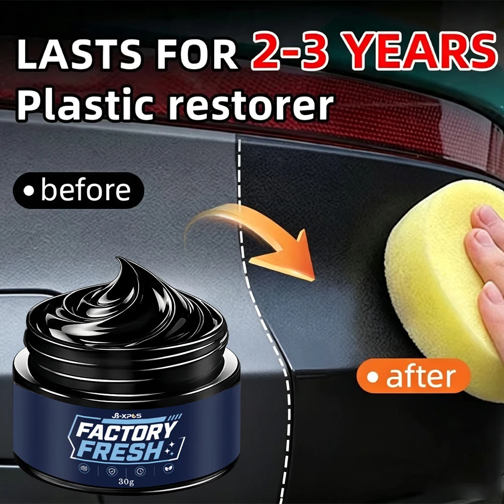 Car Dashboard Trim Plastic Restorer Durable Prevents Fading and Aging for Faded Interior Auto Panel Renewal Cream YT2037