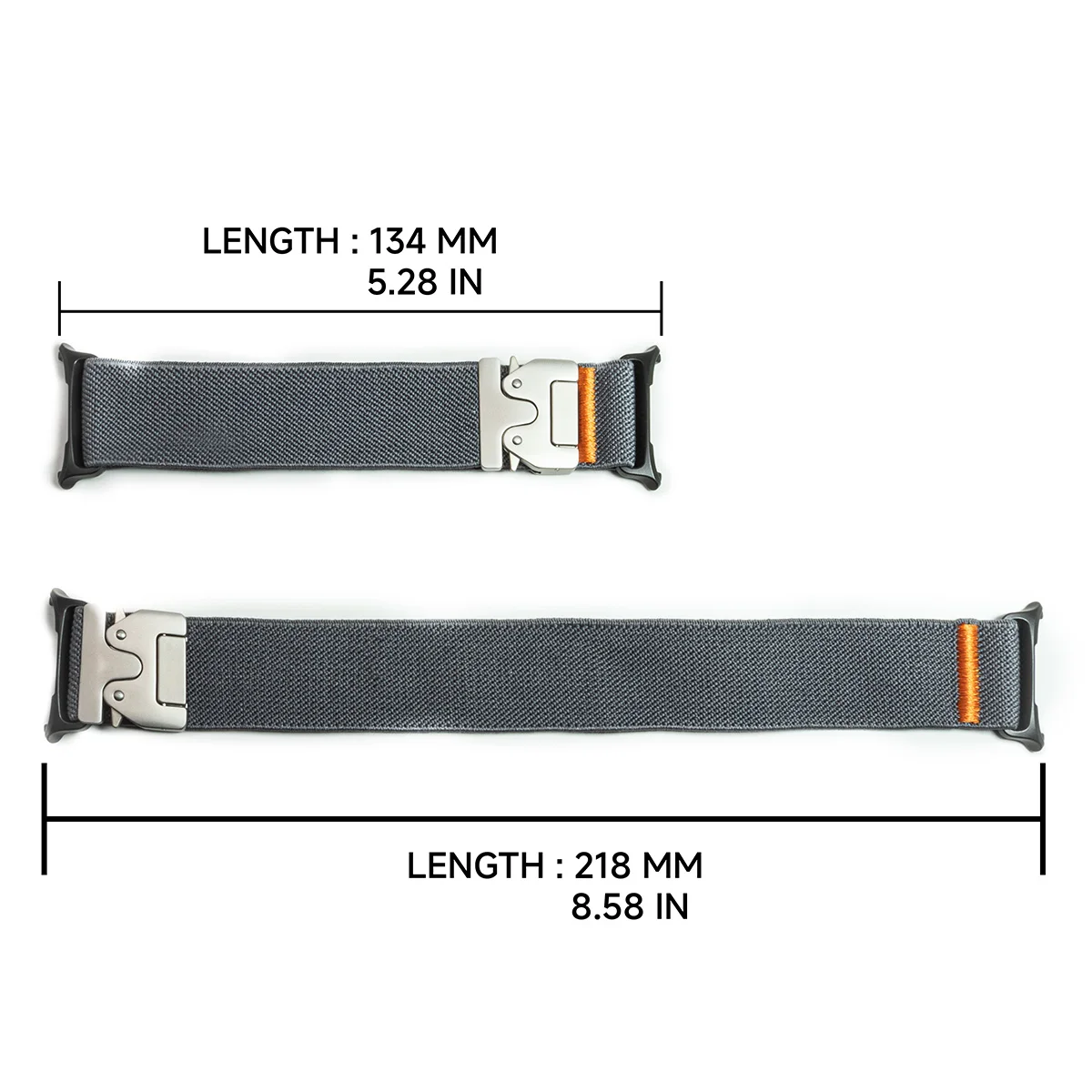 حزام لساعة Galaxy Watch Ultra 47 ملم من النايلون بحزام حلقة كوريا لساعة Samsung Galaxy Ultra بديلة لملحقات المعصم