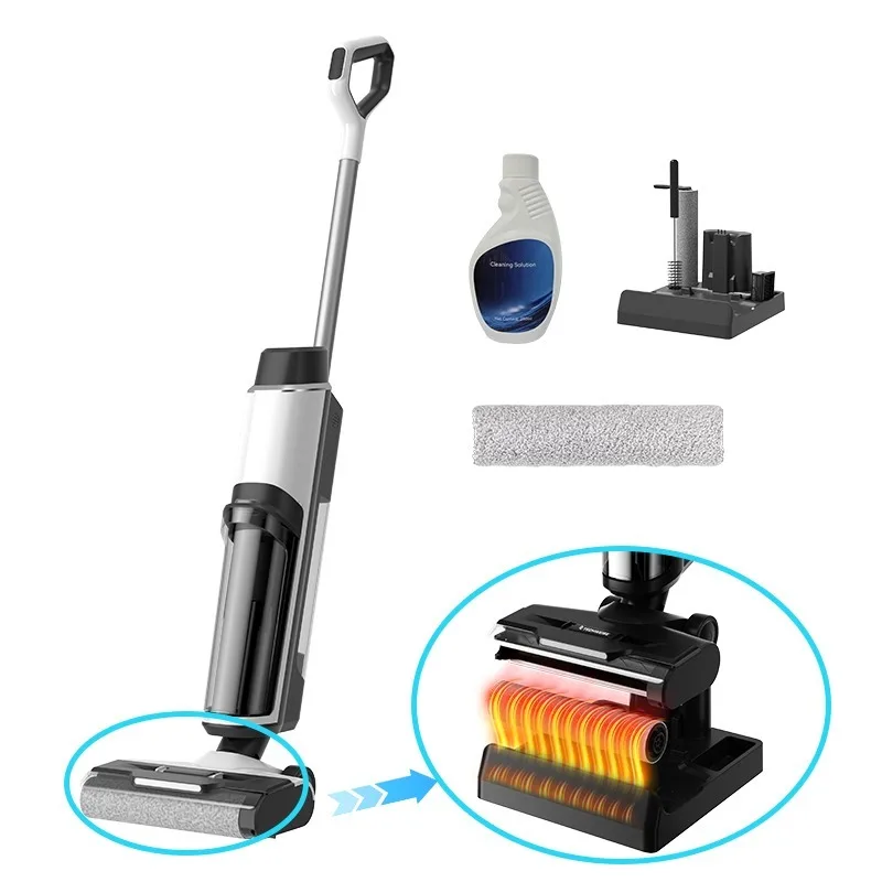 【2026】[Hot Sale] Proclean High Quality Household Electrolyzed Water Sterilization Wireless Portable Floor Washer Wet And Dry Vac