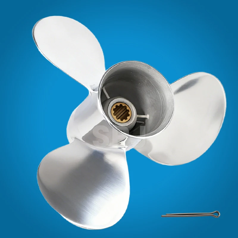 

High Thrust Marine Engine Props 9 7/8"x12" Yamaha 20-30HP Motor Outboard Propeller Replacement