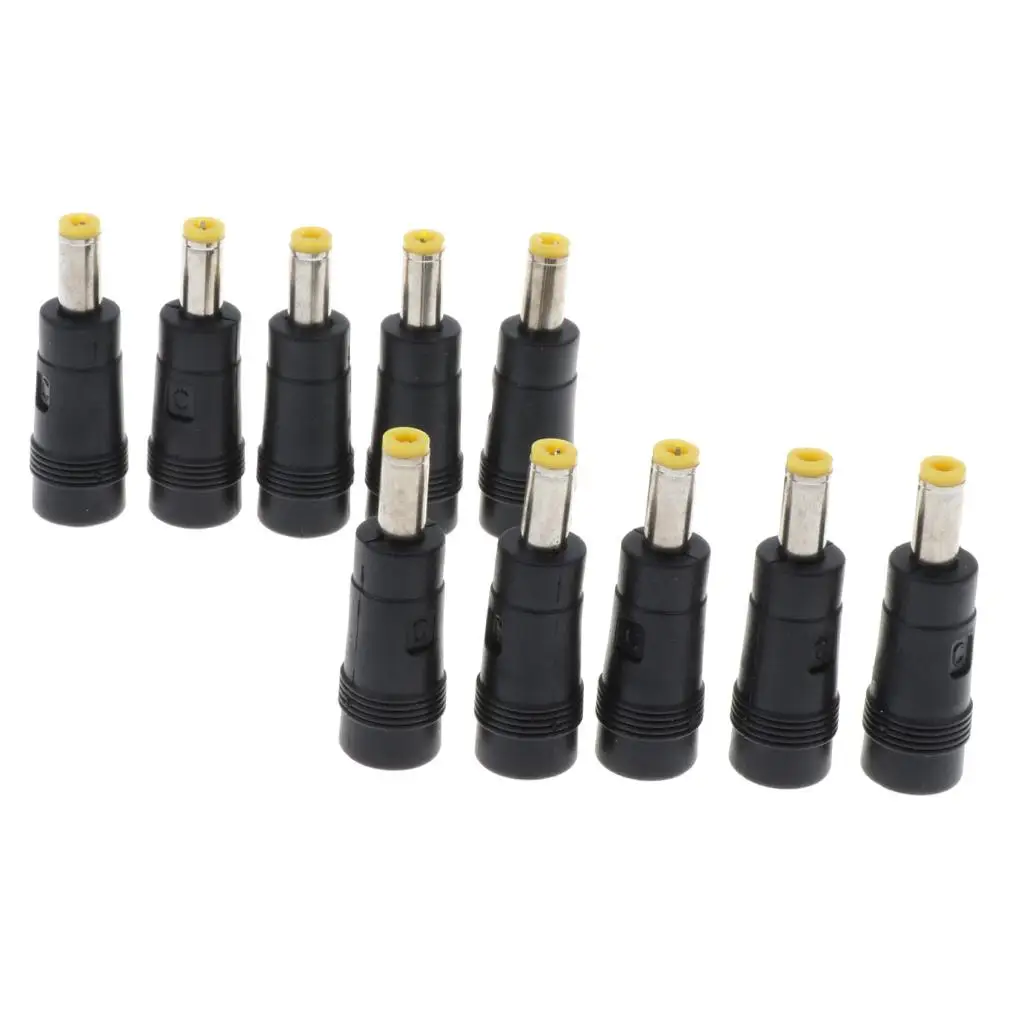 10x DC Power Adapter Connector 4.0x1.7mm Female to 5.5 X 2.5mm Male