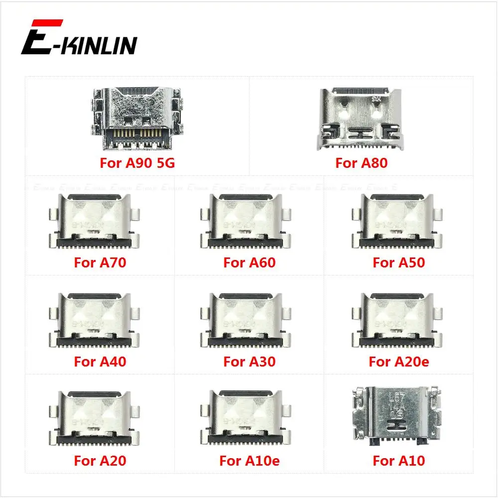 Type-C USB Jack Charger Charging Connector Plug Socket Port For Samsung Galaxy A10 A10e A20 A20e A30 A40 A50 A60 A70 A80 A90