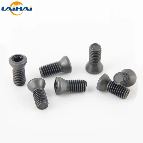 Imagen 2 del producto 50 Uds M1.6 M1.8 m2 m2.2 M2.5 M3 M3.5 M4 M5 M6 * L grado 12,9 inserto tornillo Torx reemplaza insertos de carburo accesorios CNC herramienta de torno