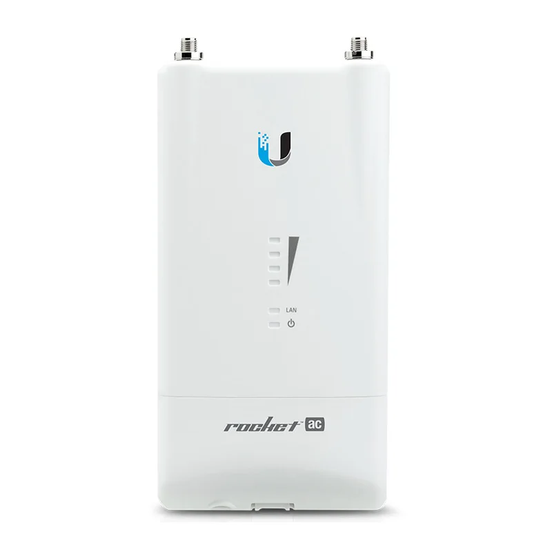 UBIQUITI R5AC-LITE UISP AirMAX Rocket AC Lite 5 GHz BaseStation draadloze netwerkbrug 8,5 W 1x10/100/1000 Mbps buiten AP