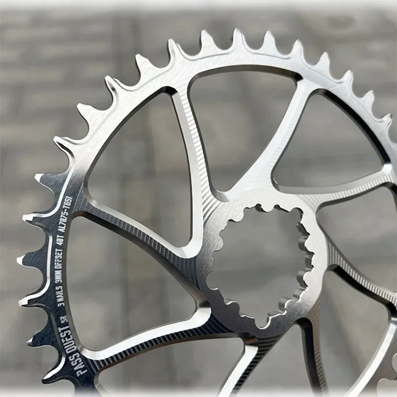 PASS QUEST 3 bolt direct mount chainring For Sram Rival Force DUB NX X01 XX1 MTB Road Gravel 3mm offset chainring narrow wide
