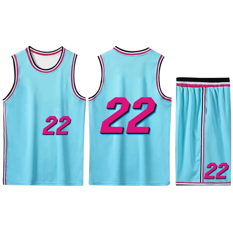 The New Summer Children\'s Basketball Jersey Is Breathable Paired With Training Clothes Boys Girls\' Sportswear Basketball Games