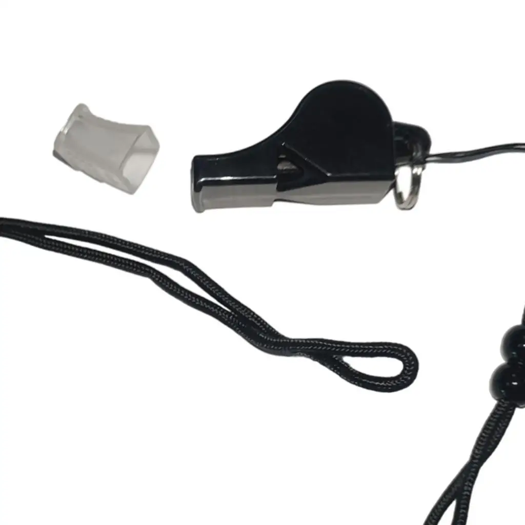 Outdoor Sports Whistle with Lanyard Emergency Survival Whistle Unisex