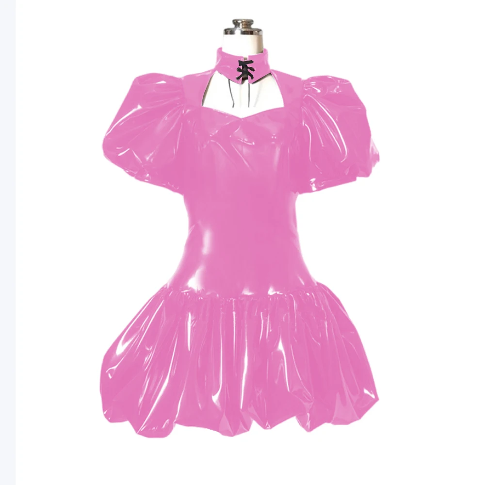 hot pink skater dress Hot Pink Wrap Over Belted Skater Dress With Short Sleeves  AX Paris US