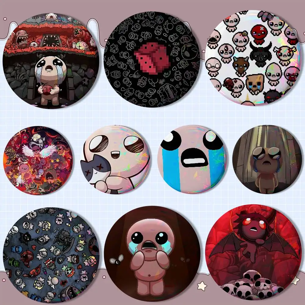 

2026 The Binding of Isaac game Creative Round Badge Button Pin Bag Decor Fans Collection Friends Gift Brooch