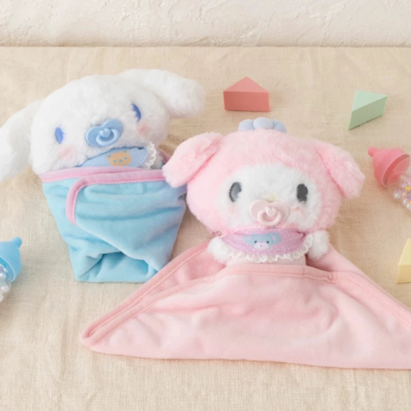 Mininstants Sanurgente My Melody Hellokitty Cinnamoroll Baby fur s Up, Sucette imbibée Sanrios, BiSantos en peluche, Coffret cadeau, Jouet beurre mignon