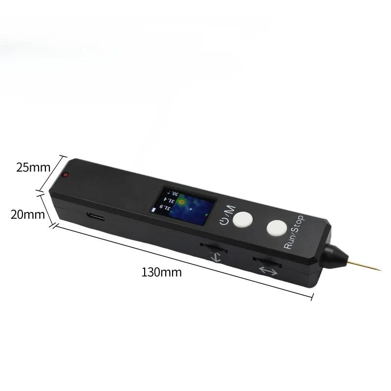 5-In-1, high-precision oscilloscope, thermal imager, resistor, diode, voltage detection pen view 2