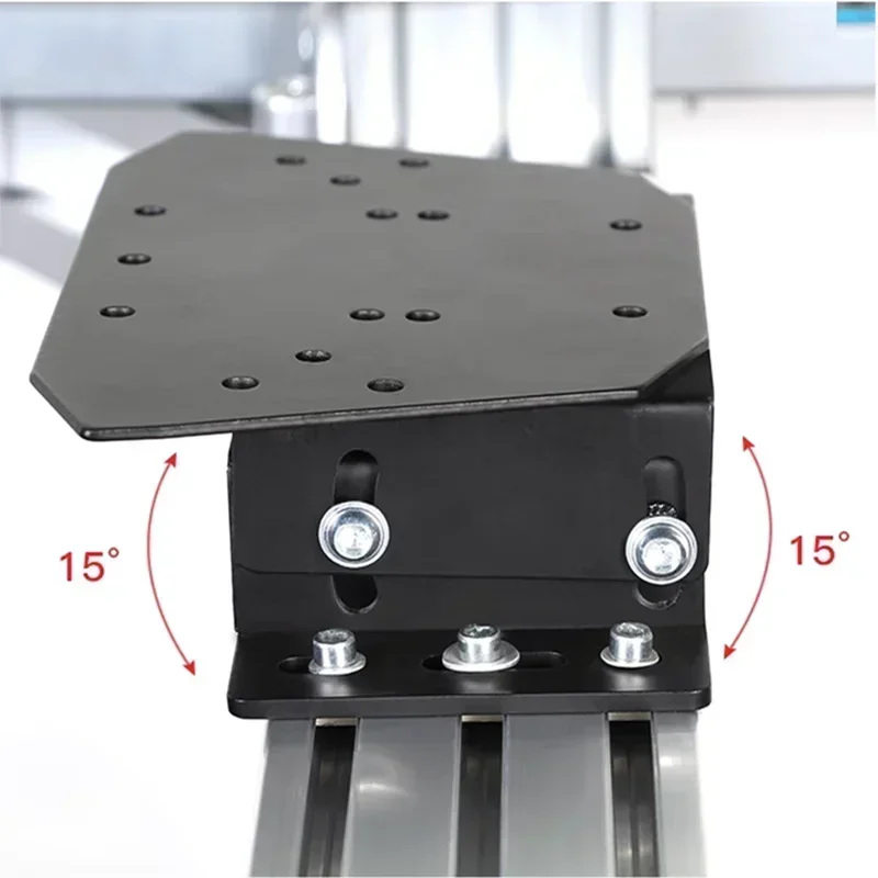Bestselling Aluminum profile 4080 40120 game direct drive motion simulator, cockpit seat handbrake view 5