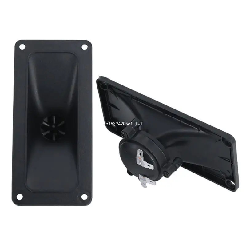 

Piezoelectric Music Tweeter Loudspeaker Square Horn Tweeter for Quality Sound Dropship