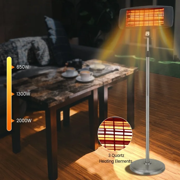 Factory Direct Hotest Outdoor Heater Electric Ceiling Heater Outdoors Patio Heater