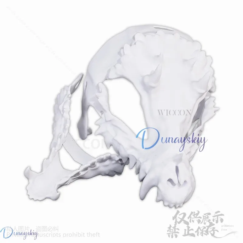 2025 22 Anime Game Animal Furry Cosplay 3D Mask Furrsuit Kigurumi Props Polylactic Acid Headwear Halloween Christmas Party Custo