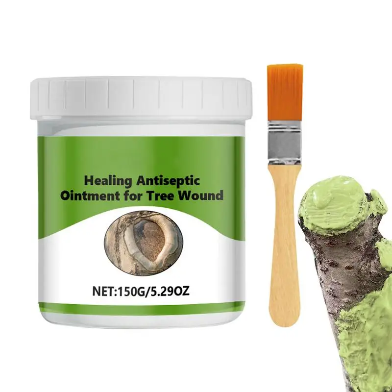 

Tree Wound Pruning Sealer 150g Wound Healing Sealant Healing Paste With Brush Tree Repair Agent Wound Pruner Seal Wound Healing