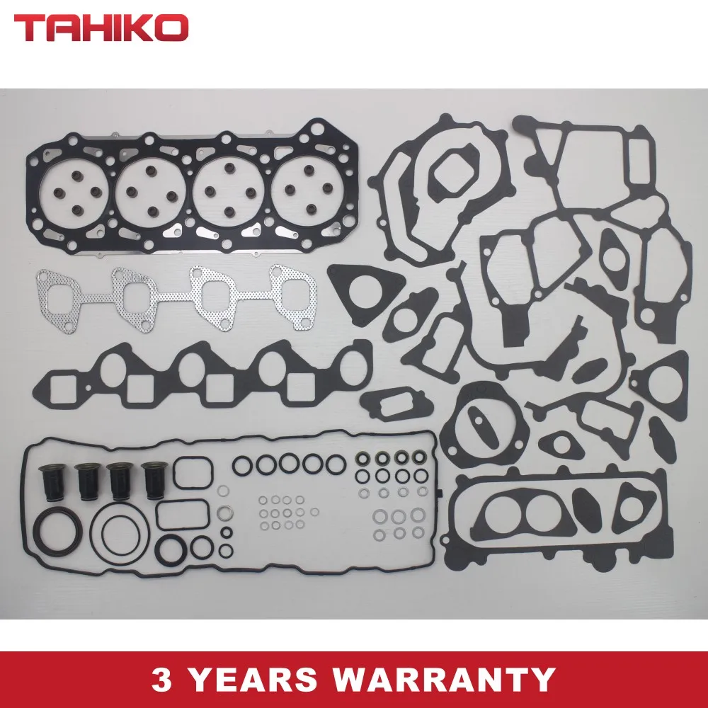 FIT FOR NISSAN CARAVAN 3.0 Di AND TERRANO 3.0 Di ZD30 ZD30DDTI Engine Rebuild Kits Full head Gasket Set Engine 51020200 VRS