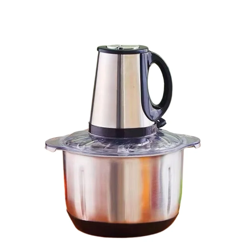 

Kitchen household vegetable meat cutter food processor stainless steel 2l 3l 5l meat grinder electric meat grinder