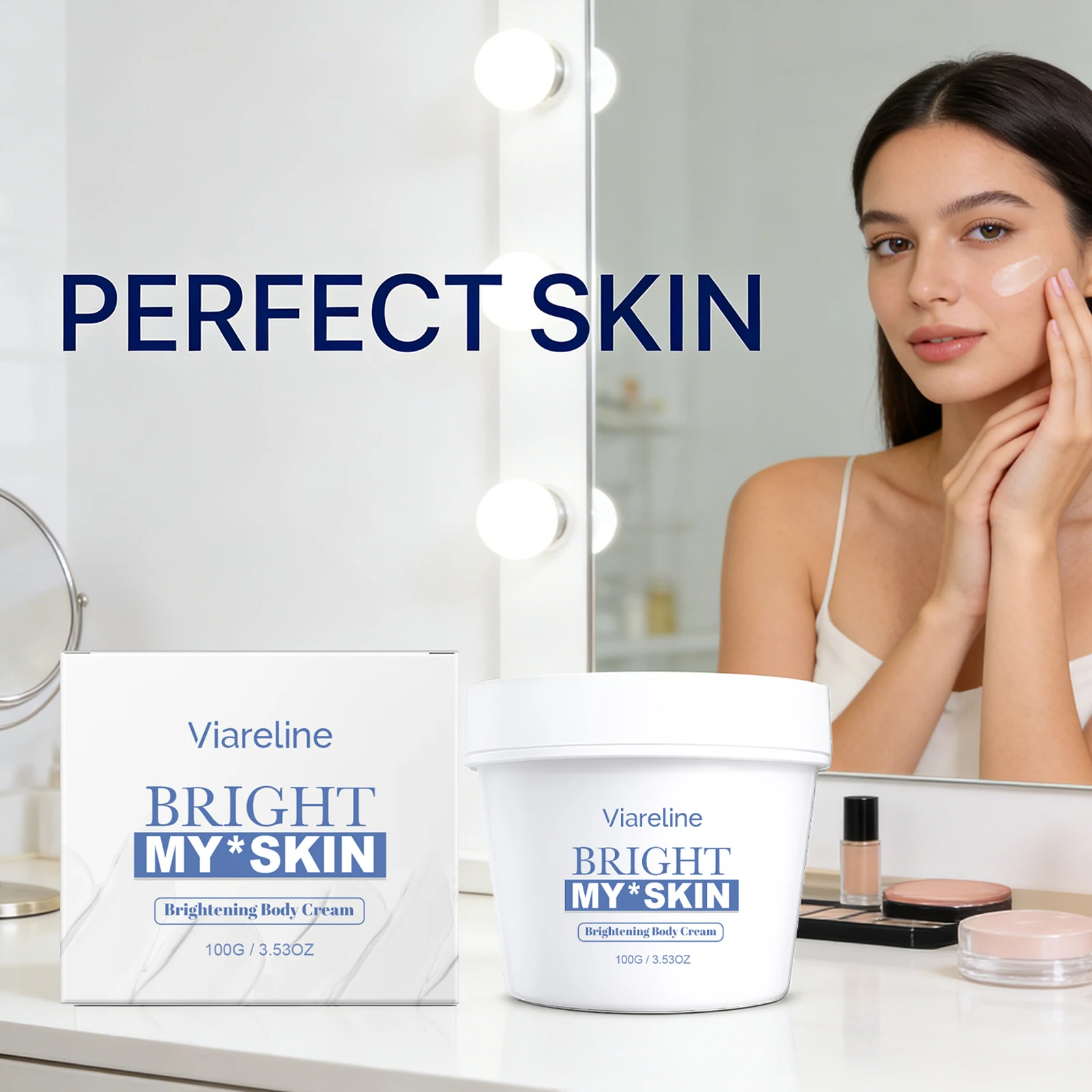 

Осветляющий крем для тела, успокаивающий кожу, улучшающий цвет лица, уменьшающий темные пятна, нежирный, длительно увлажняющий и укрепляющий лосьон для тела.