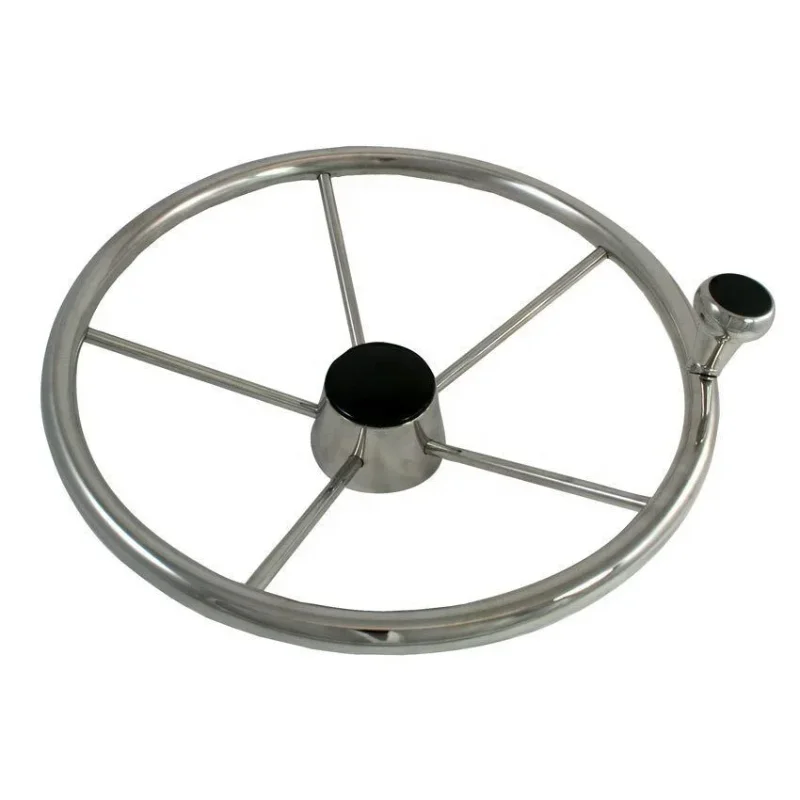 316 Stainless Steel Marine Steering Wheel For Boat