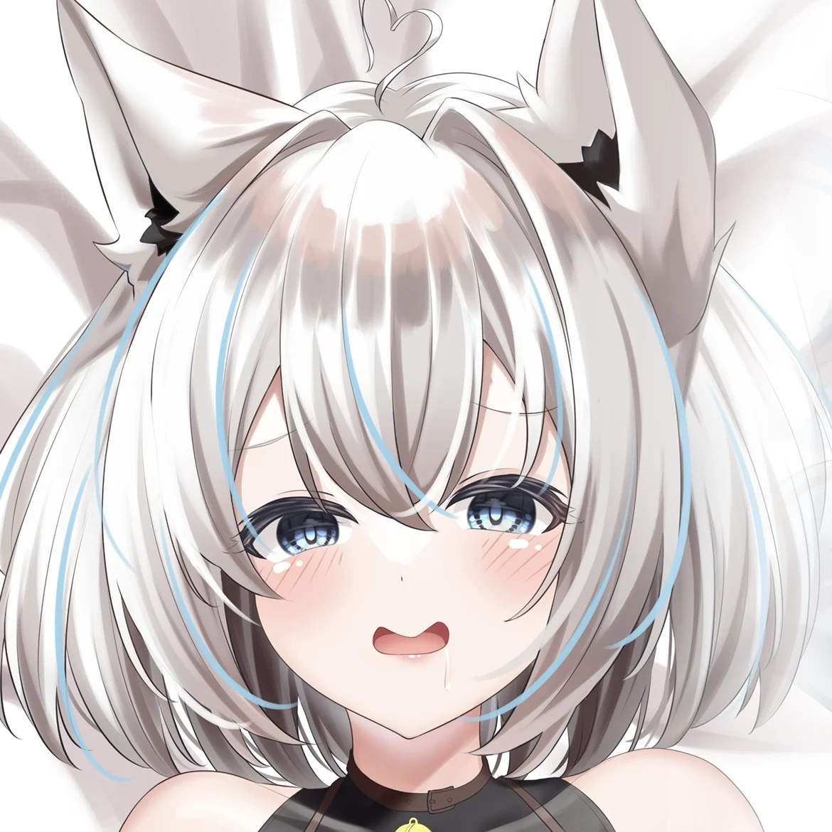 

Anime Hololive VTuber Shirakami Fubuki Sexy Dakimakura Cozy Pillow Cover SS Bedding Gifts