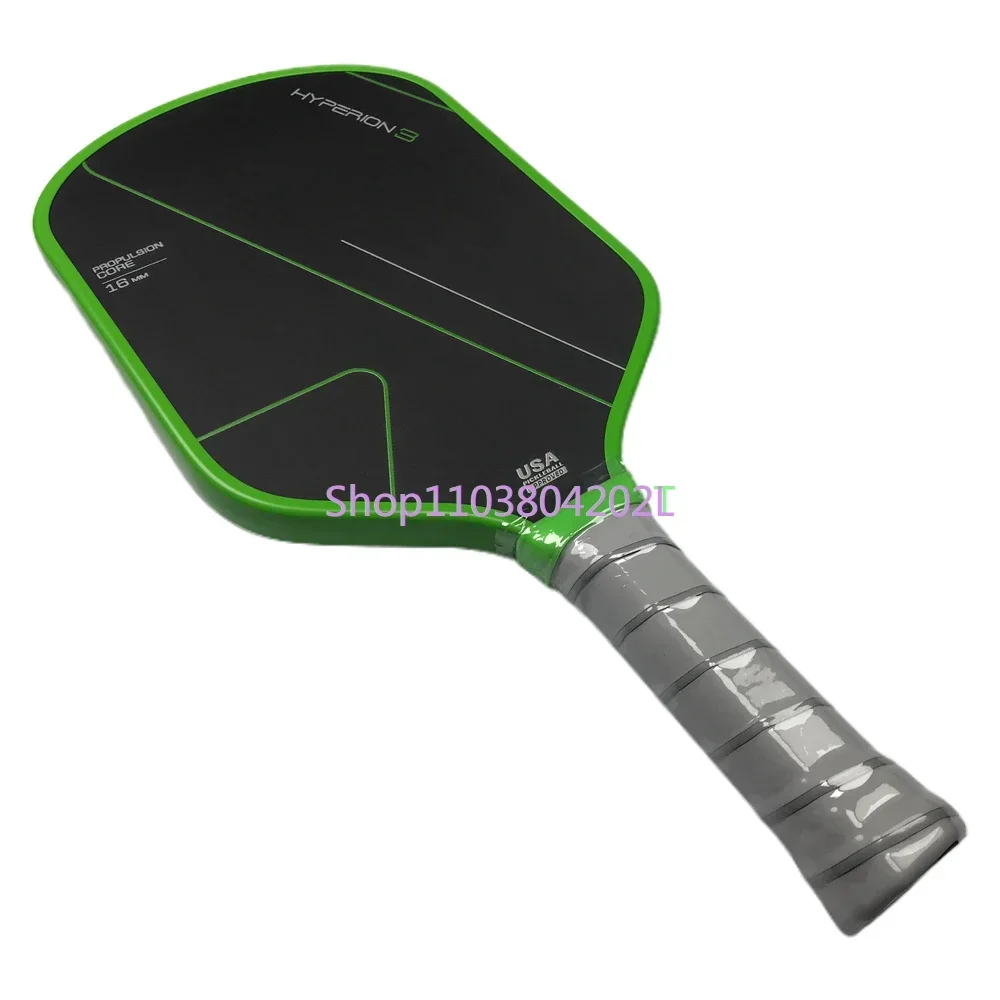 Carbon Fiber Unibody 16mm Polymer Core Pickleball RacketHyperion 3 Pickleball Paddle Gen 3 Thermoformed T700 Raw