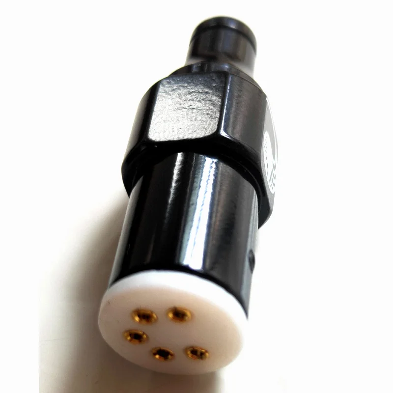LP phono five-pin 5-pins plug seat Female DIN for AMP  Audio Tonearm line  Tonearm line  Signal cable