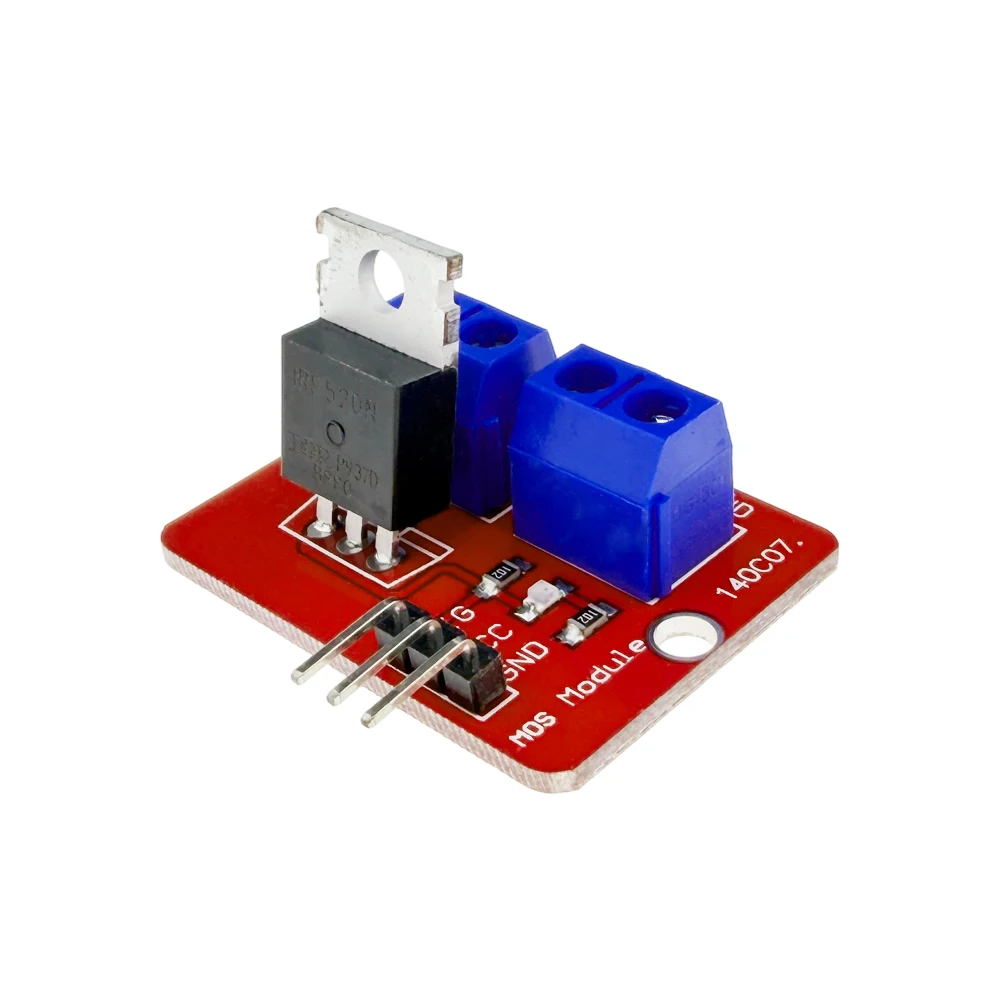 0-24V Top Mosfet Button IRF520 MOS Driver Module For Arduino MCU ARM Raspberry pi