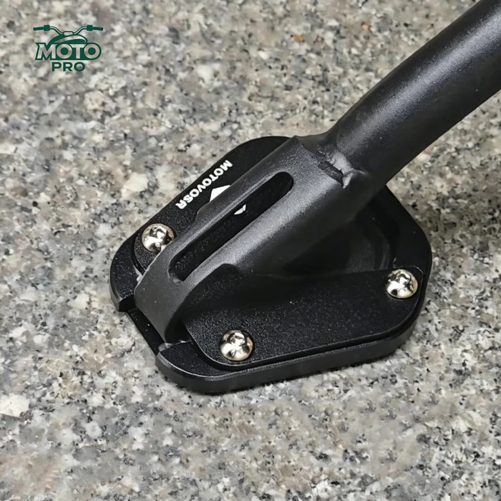 For QJMotor QJ Motor SRT500RX SRT500 RX Rally 2026 Kickstand Side Stand Extension Enlarger Pad Plate SRT500 RX SRT 500RX Parts