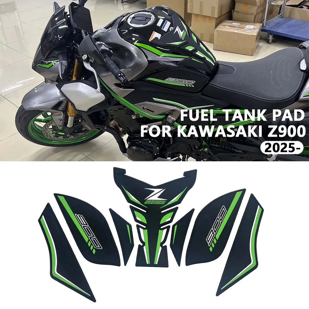

FOR Kawasaki Z900 NEW Motorcycle Accessories Anti Slip Fuel Oil Tank Pad Side Knee Grip Decal Protector Sticker Pads z 900 2025-