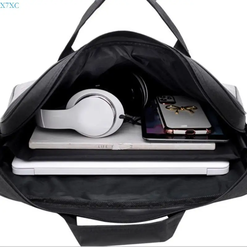 X7XC Bolsa computadora portátil bolso práctico para oficina y los ajustes viaje 15.6/17 pulgadas