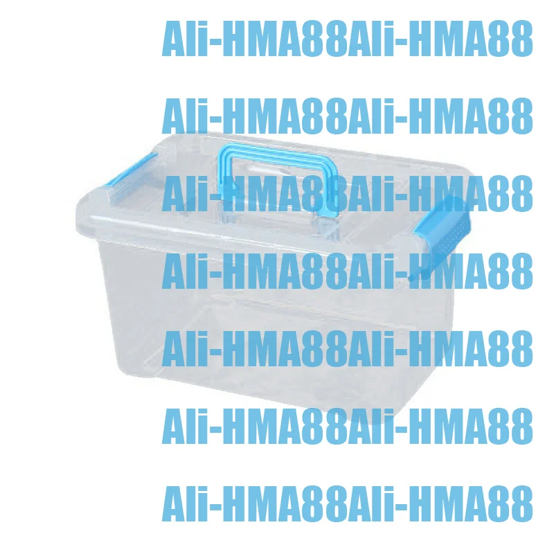 

（YY）1Pc 2025 Transparent Plastic l Storage Box Jewelry Container Power Tools Accessories Box Small Items Sundries Organizer Case