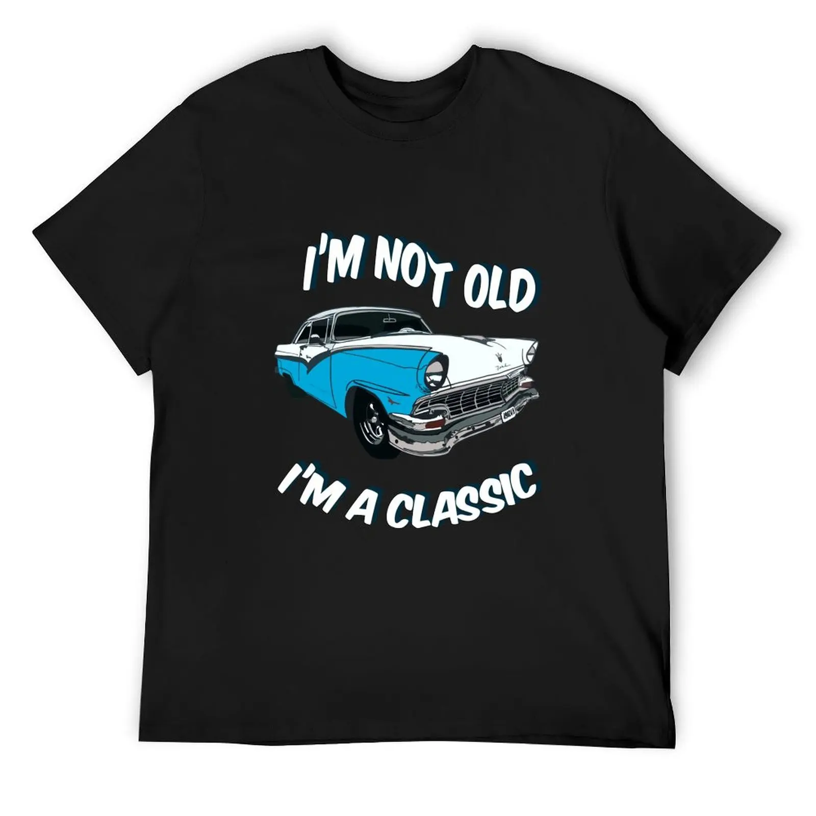 Ford Victoria - I'm not old, I'm a classic. T-Shirt blue archive plus size tops graphic shirts black t-shirts for men