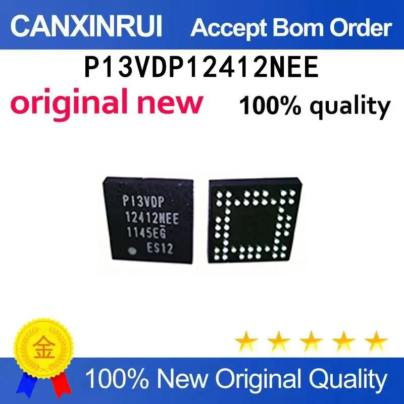 

(5-100 pieces)Brand new original P13VDP12412NEE 12412NEE PI3VDP BGA chip with solder balls in stock