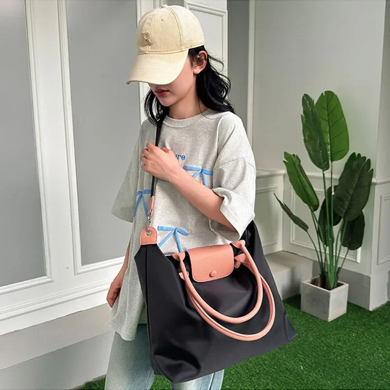 Tote bag Large Capacity Classic Tote Bag Folding Designer Fashion Casual Shoulder Bag Women High Quality nylon Handbags