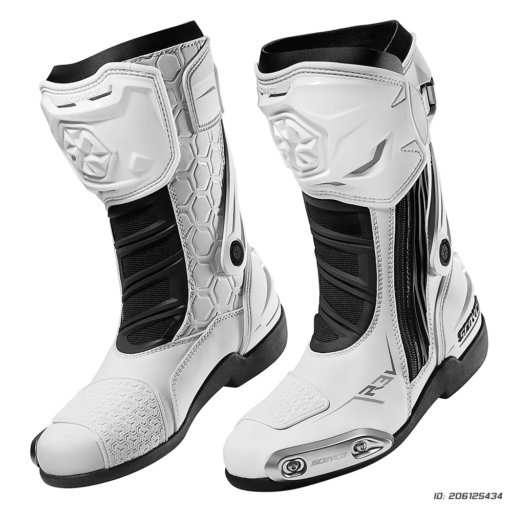 أحذية دراجة نارية للنساء ركوب الخيل دائم المضادة للانزلاق المهنية موتوكروس أحذية واقية دراجة نارية الأحذية يندبروف مقاوم للماء