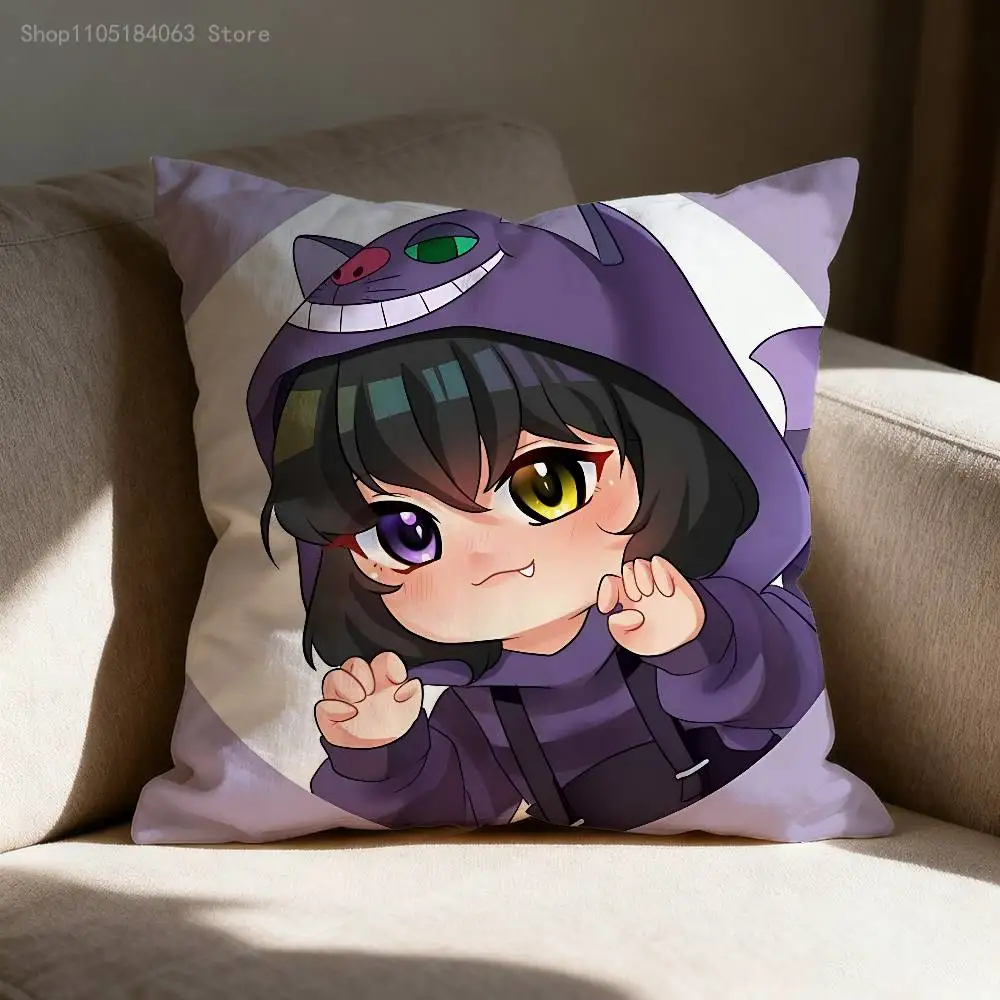 Cute O-Omz C-Crew Pillow Case Print Polyester Fiber 40X40 cm Home Sofa Throw Cushion Cover Decoration