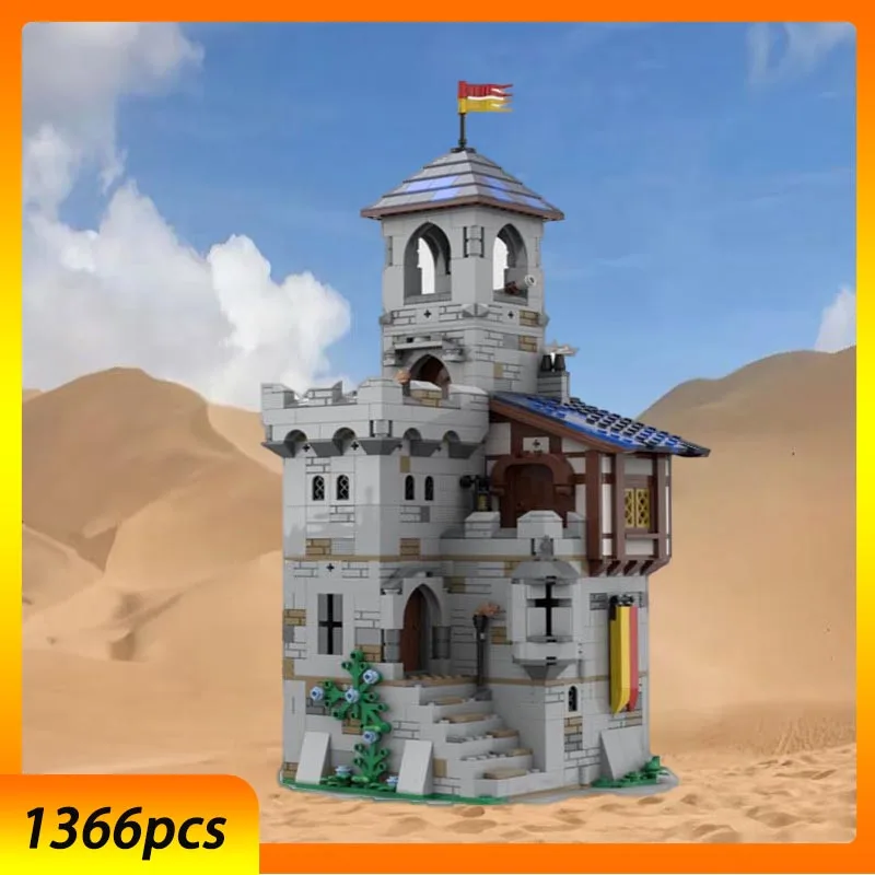 

Пятно MOC-92106 средневековый замок, строительные блоки, строительные фортецы, модульный замок, реклайный кирпич, строительные игрушки, украшения