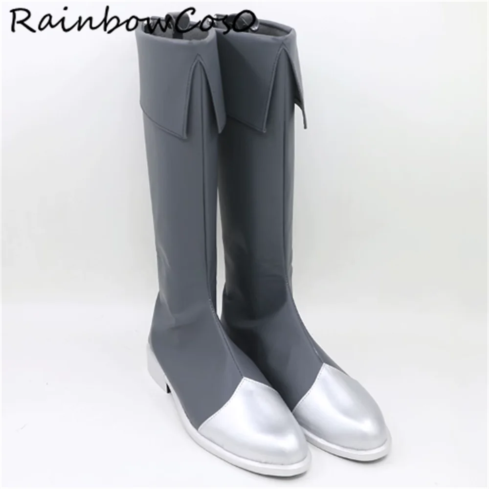 Richter Belmont Alucard Castlevania Sinfonia della Notte Scarpe Cosplay Stivali Gioco Anime Party Halloween RainbowCos0 W5202