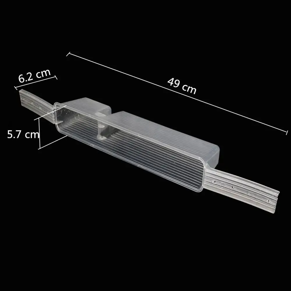1 Pc 0.6/0.75/1.5kg Transparent Bee Feeder Beehive Trough Plastic Bee Feeding Sugar Water Box Hive Beekeeper Feeding Equipment - Image 4