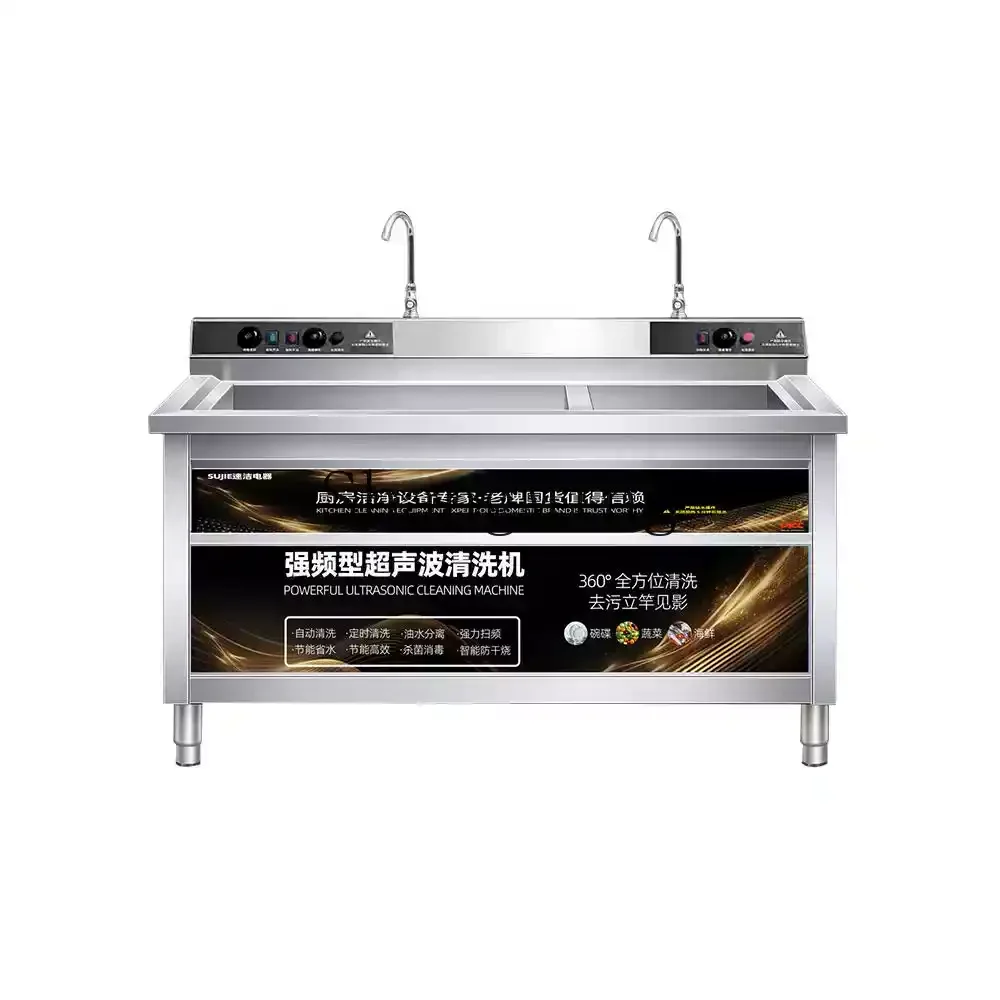 ZYY Commercial Kitchen Catering Equipment Automatic Large and Small Dish Brushing Machine for Restaurant Canteens